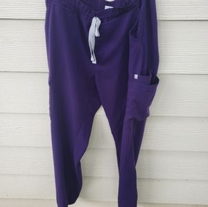 Figs purple scrubs